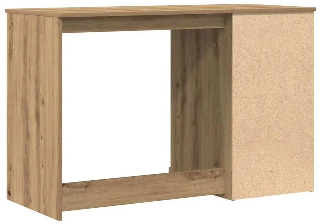 vidaXL Γραφείο artisan δρυς 50 x 115 x 75 εκ. Επεξεργασμένο ξύλο