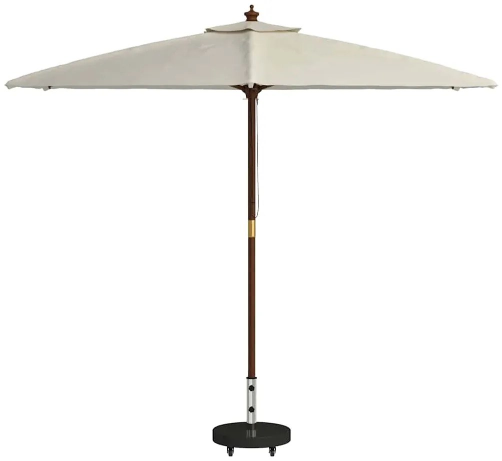 vidaXL Βάση ομπρέλας Μαύρο 45 x 45 x 45 cm