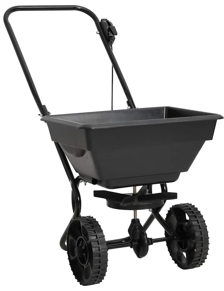 vidaXL Διανομέας Αλατιού Ώθησης 15 L 92 x 46 x 70 εκ. από PVC/Ατσάλι