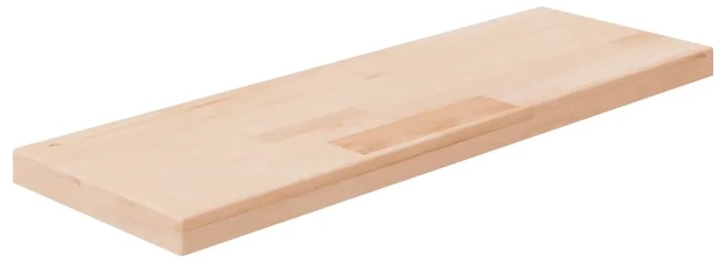 vidaXL Ράφι 60x20x2,5 εκ. από Ακατέργαστο Μασίφ Ξύλο Δρυός