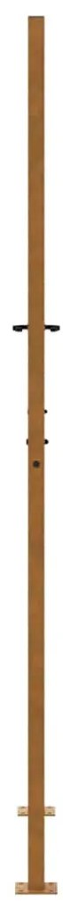Πύλη κήπου 105x205 cm Weathering Steel Trace Design - Καφέ