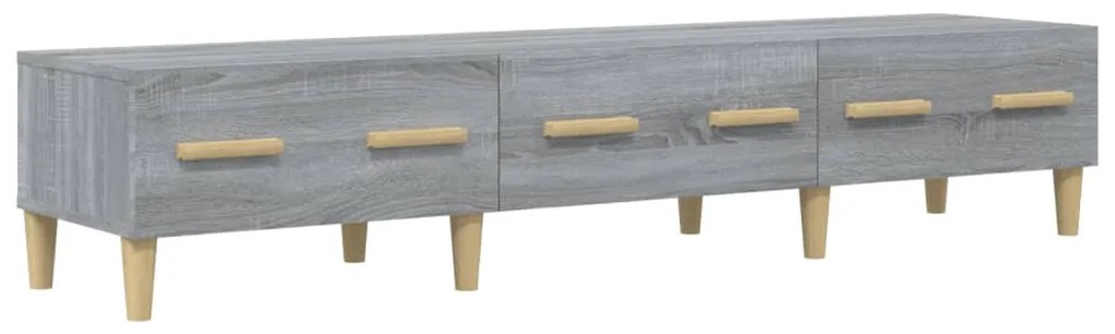 vidaXL Έπιπλο Τηλεόρασης Γκρι Sonoma 150x34,5x30εκ. Επεξεργασμένο Ξύλο