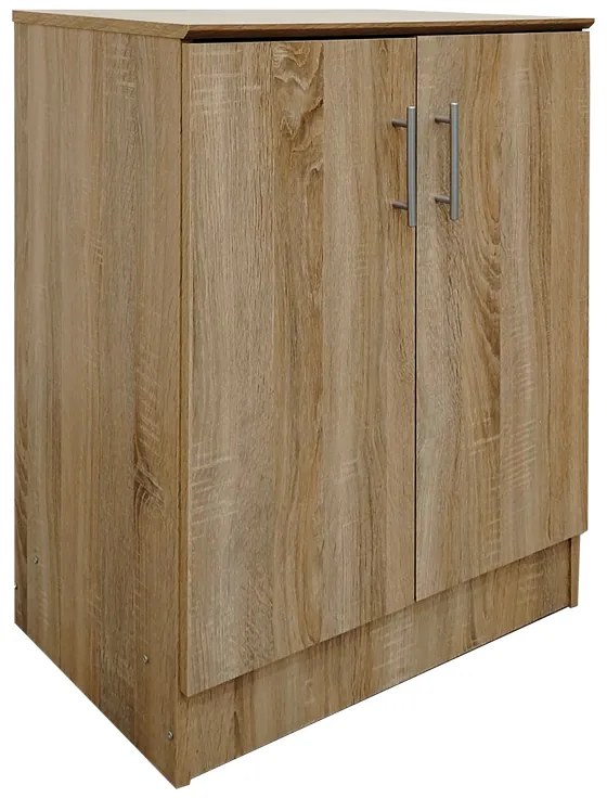 Παπουτσοθήκη-ντουλάπι Souken pakoworld 6 ζευγών σε sonoma απόχρωση 60x40x80εκ