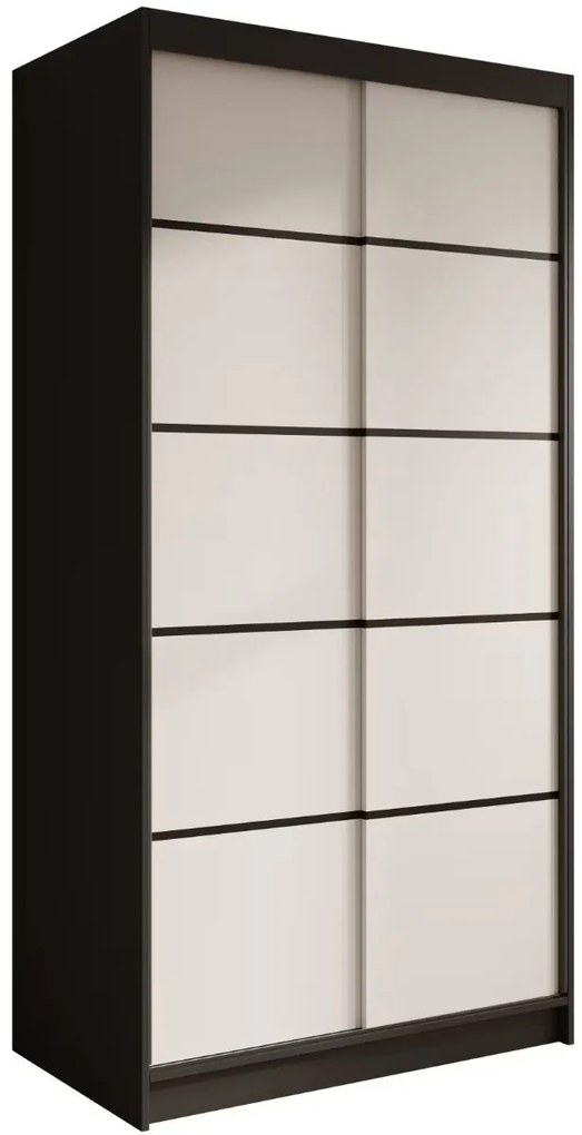 Ντουλάπα Wardis 100 συρόμενη-Mauro-Leuko