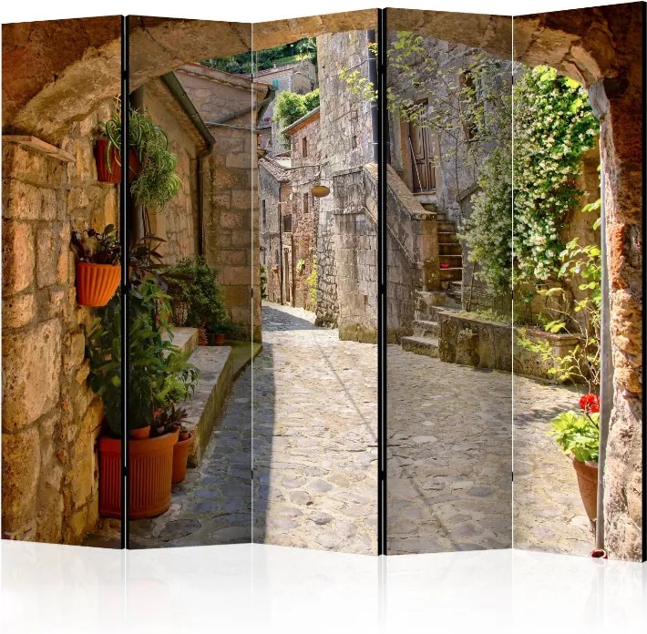 Διαχωριστικό με 5 τμήματα - Provincial alley in Tuscany II [Room Dividers]