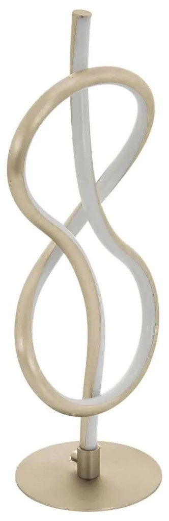 Επιτραπέζιο Φωτιστικό -Πορτατίφ Led 97941 Gold - White Novafeltria Eglo Aluminium