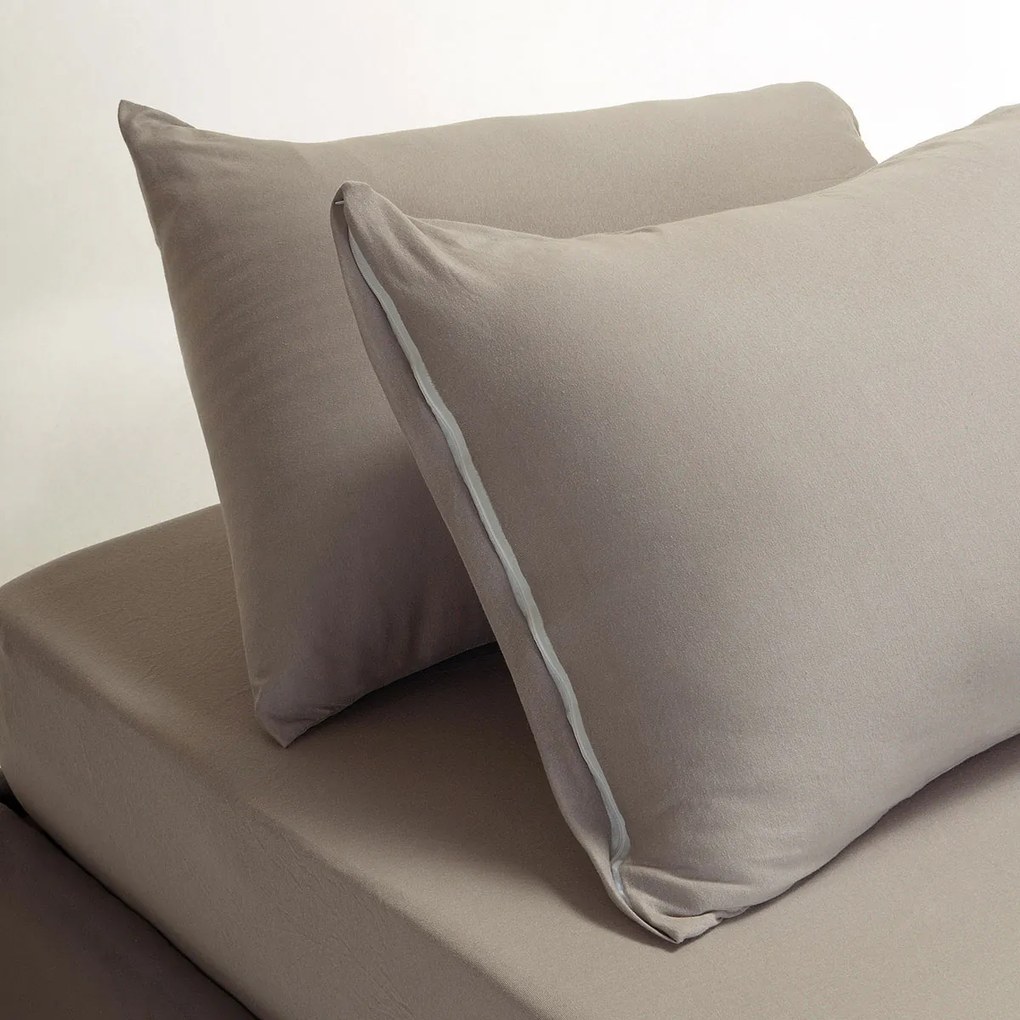 Σεντόνι Κούνιας Με Λάστιχο (70x140+20) Melinen Jersey L.Grey