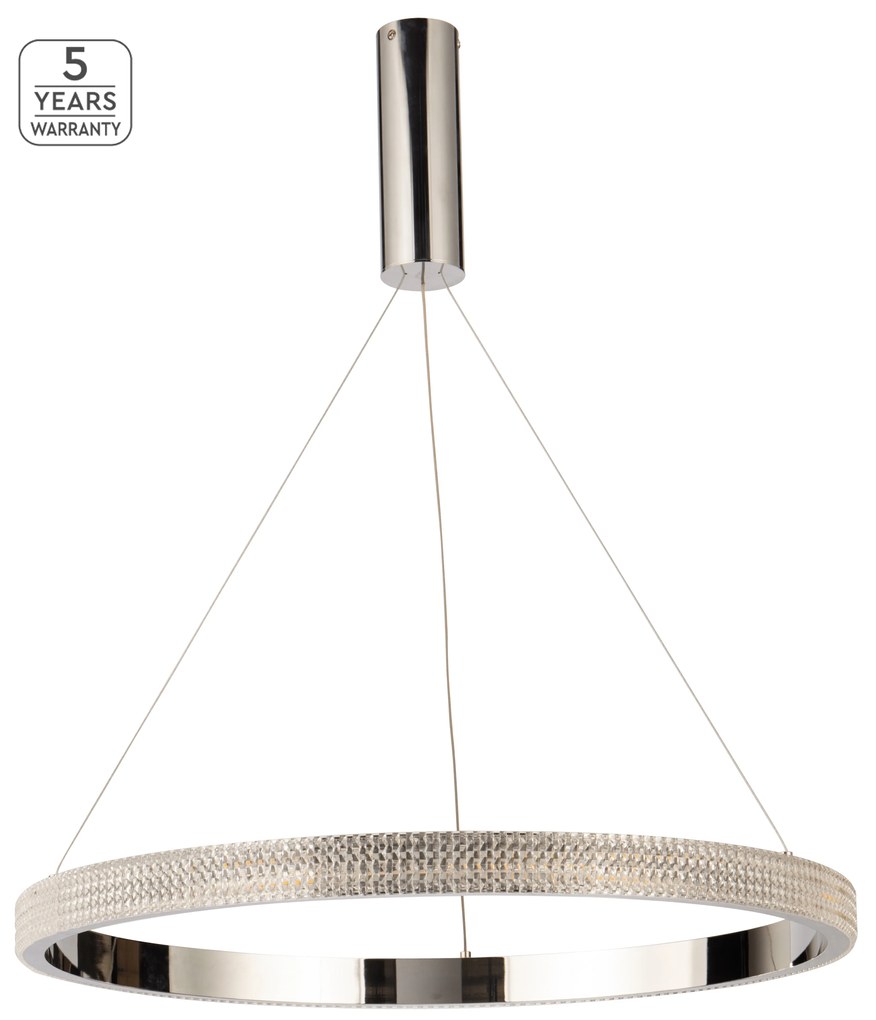 Γραμμικό Φωτιστικό SE LED 60 AMARYLIS PENDANT CHROME Γ5 - 21W - 50W - 77-8163