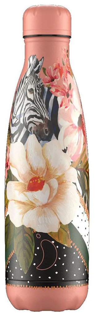 Μπουκάλι Θερμός 500ml Chilly's Troical Polka Zebra