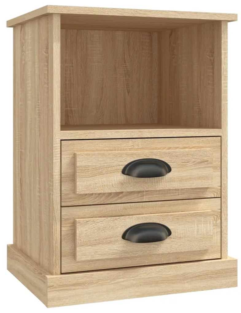 vidaXL Κομοδίνο Sonoma Δρυς 43x36x60 εκ.