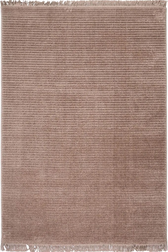 Χαλί Dorothea 1101A 55 Vison-Light Brown Βιοκαρπέτ 133X190cm