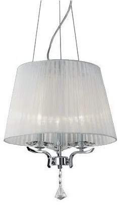 Φωτιστικό κρεμαστό πολύφωτο PEGASO SP3 λευκό Ideal Lux 059235 Λευκό