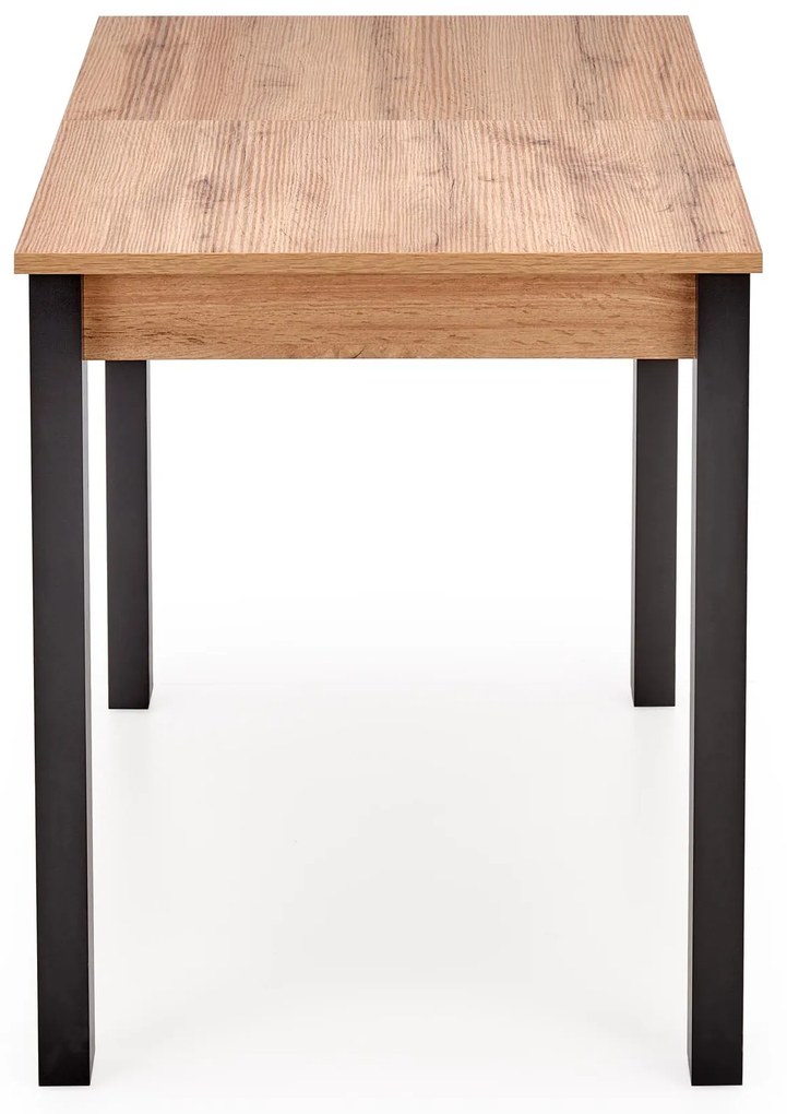 GINO table votan oak/black DIOMMI V-PL-GINO-ST-WOTAN/CZARNY