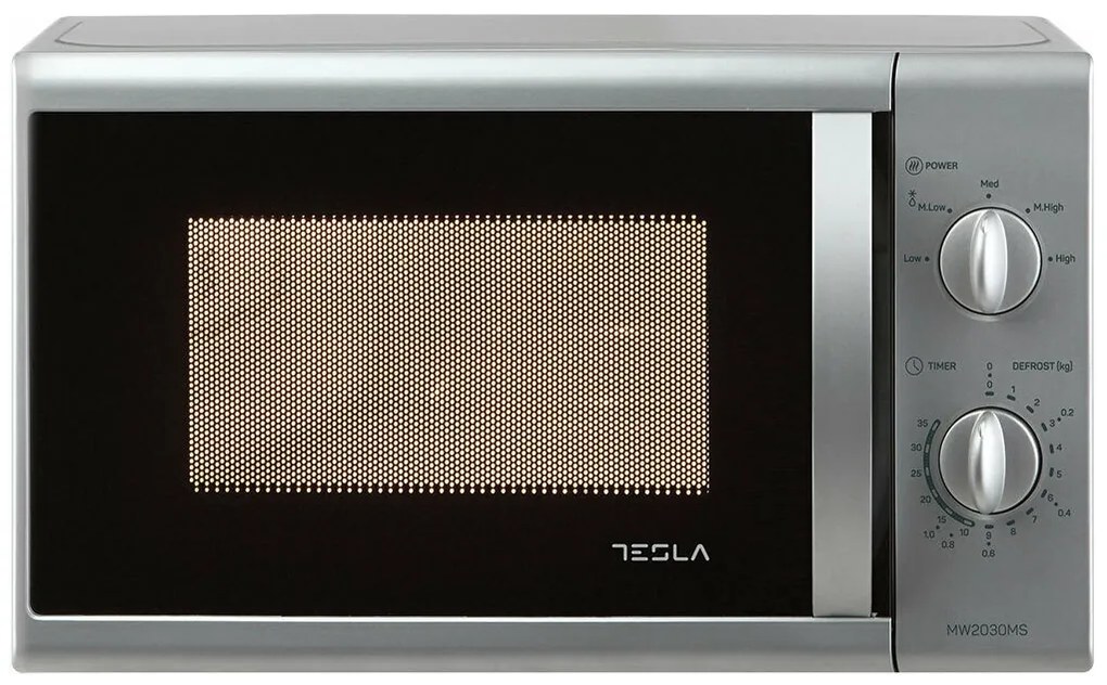 Tesla MW2030MS Φούρνος Μικροκυμάτων 20lt Silver