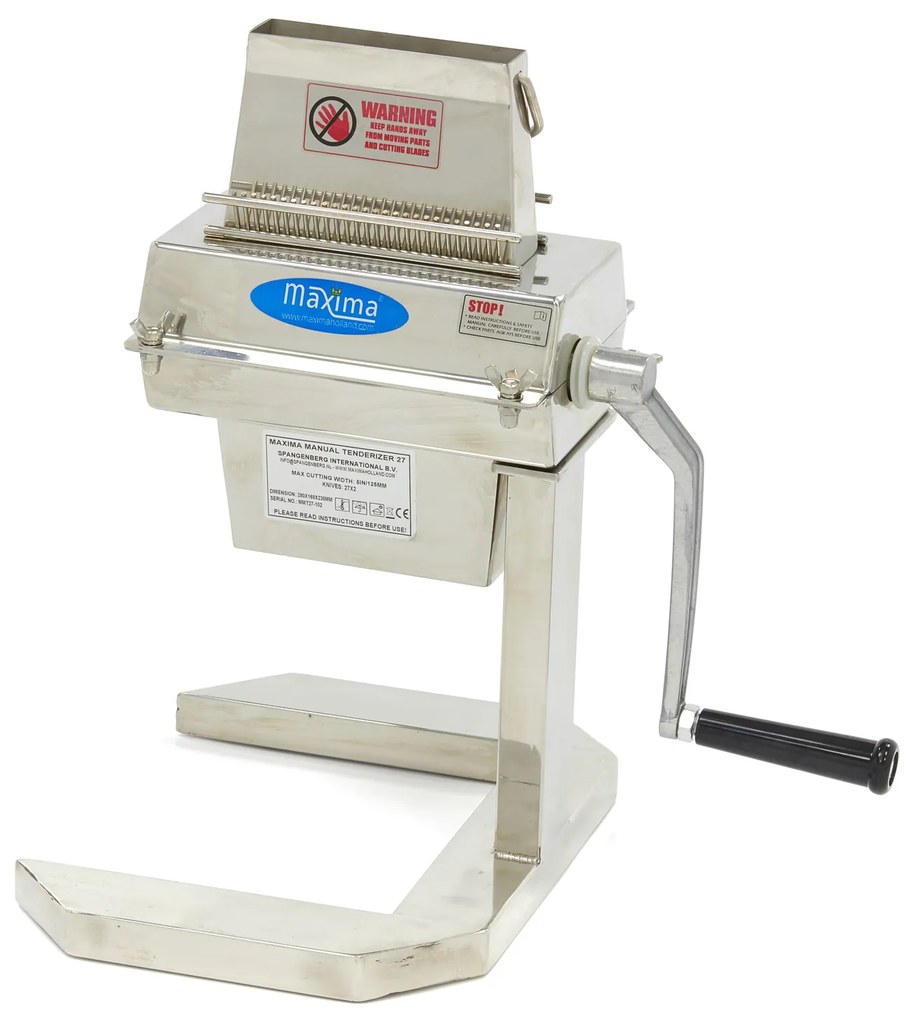 Meat Tenderiser - 2 Rollers - 27 Blades - 12,5 x 2,5cm Input