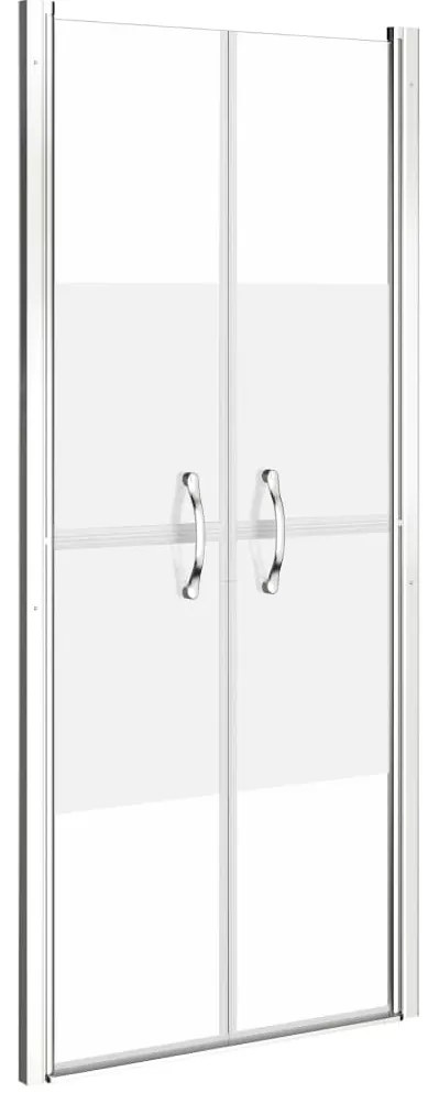 vidaXL Πόρτα Ντουζιέρας με Σχέδιο Αμμοβολής 76 x 190 εκ. από ESG