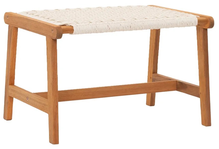 Liberta MESH ΣΚΑΜΠΟ ΛΕΥΚΟ ΦΥΣΙΚΟ 57x41xH35,5cm 57x41xH35,5cm 22-0182