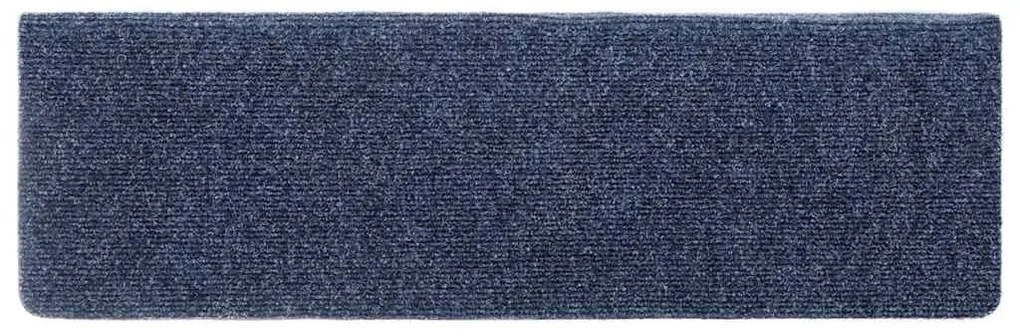 vidaXL Πατάκια Σκαλιών Αυτοκόλλητα 5 τεμ. Ανθρακί Ορθογώνια Άκρη 65x21x4 εκ.