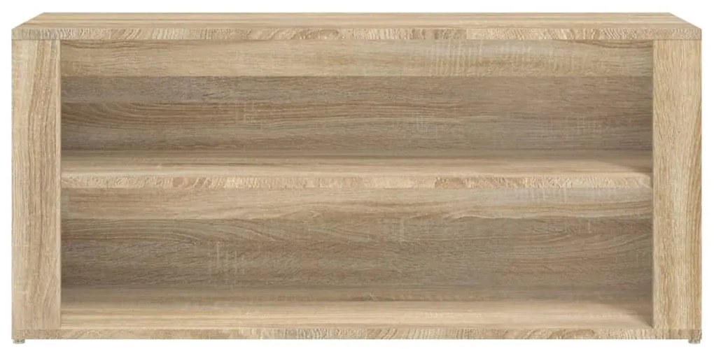 vidaXL Παπουτσοθήκη Sonoma Δρυς 100 x 35 x 45 εκ. Επεξεργασμένο Ξύλο