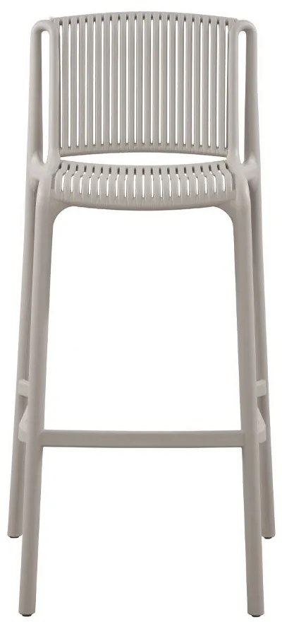 POLLY ΣΚΑΜΠΟ BAR ΓΚΡΙ ΑΝΟΙΧΤΟ 41x47x100.5 - 26-0084