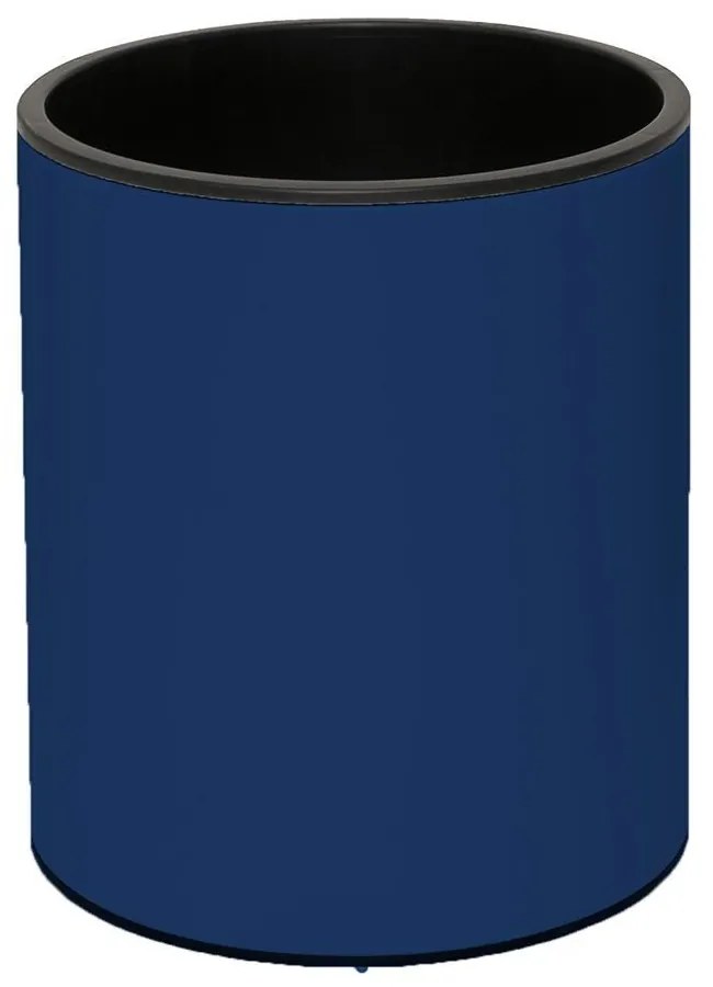 Κάδος Απορριμμάτων 5Lt 2024-203 Φ20x24cm Navy Blue Pam &amp; Co Ανοξείδωτο Ατσάλι