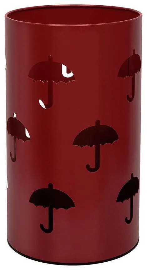 Ομπρελοθήκη 21-153 25x44cm Matte Bordeaux Pam&amp;Co Ανοξείδωτο Ατσάλι