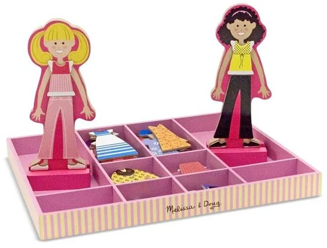 Μαγνητικό   Ντύσε την Emma και την Abby   4940 MELISSA + DOUG