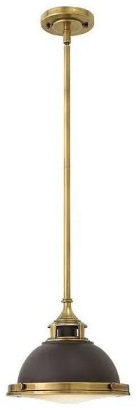 Κρεμαστό Φωτιστικό Οροφής 1xE27  Μπρονζέ   Φ29cm  Amelia Elstead Lighting-HK-AMELIA-P-S-RB-Σκ. καφέ HK-AMELIA-P-S-RB