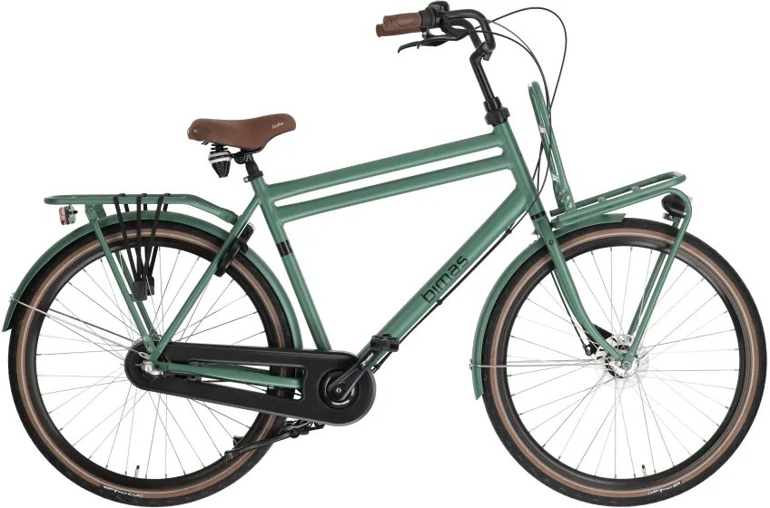 Transporter 3.3 28 Inch 57 cm Men 3SP Roller brakes Matte GreenBimas