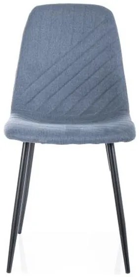 KRZESŁO TWIST NEA CZARNY STELAŻ/DENIM 86 DIOMMI-80-3791