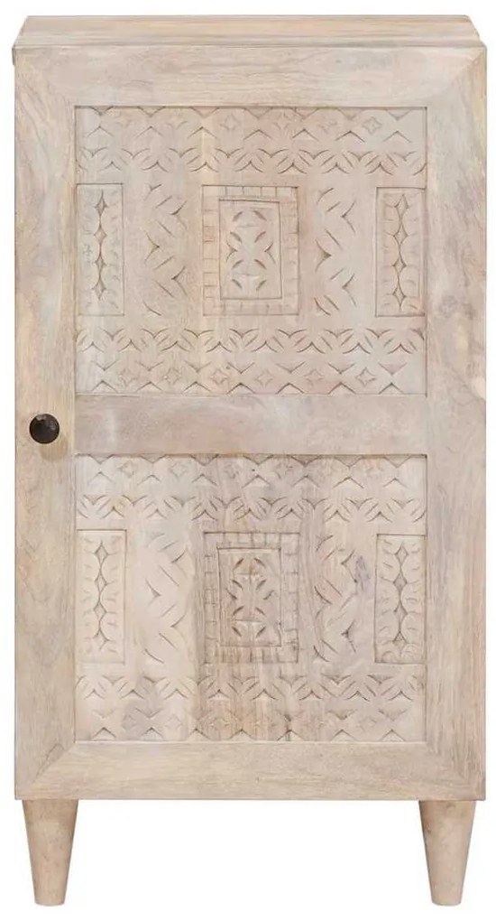 vidaXL Πλαϊνό γραφείο Λευκό 33.5 x 40 x 75 εκ