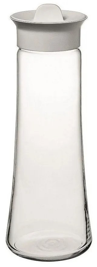 Μπουκάλι Basic Me Καπάκι Λευκό Sp43235K1 25.4cm Clear Espiel Glass