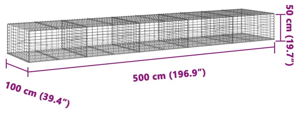 ΣΥΡΜΑΤΟΚΙΒΩΤΙΟ ΜΕ ΚΑΛΥΜΜΑ 500X100X50ΕΚ. ΑΠΟ ΓΑΛΒΑΝΙΣΜΕΝΟ ΧΑΛΥΒΑ 3295182