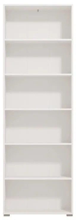 Βιβλιοθήκη Tomar 6 Λευκό 70x24,5x211,5 εκ. 70x24.5x211.5 εκ.