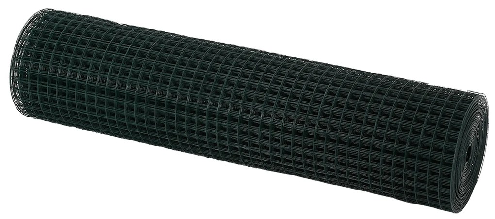 vidaXL Πράσινο Επενδεδυμένο Συρματόπλεγμα 1.4x10 μ από Σίδερο