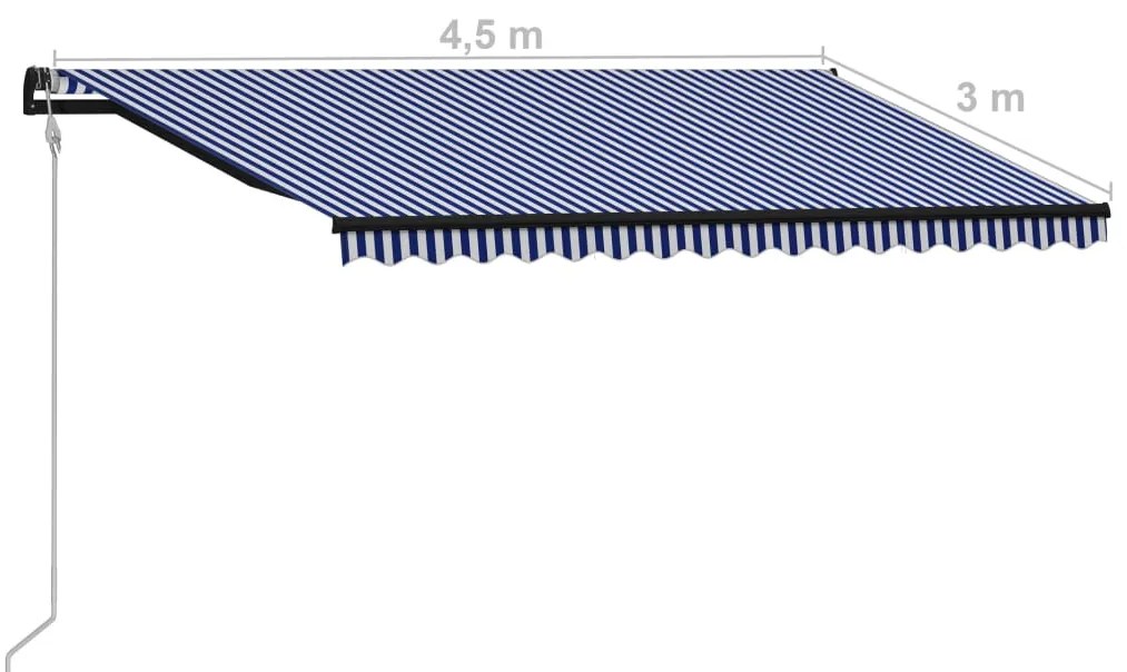 ΤΕΝΤΑ ΣΥΡΟΜΕΝΗ ΑΥΤΟΜΑΤΗ ΜΠΛΕ / ΛΕΥΚΗ 450 X 300 ΕΚ. 3055266