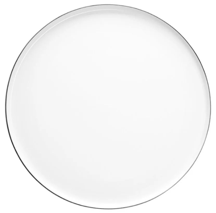 Πιάτο Φαγητού Oco Ligne Noire 2033113 27cm White Asa Selection Bone China