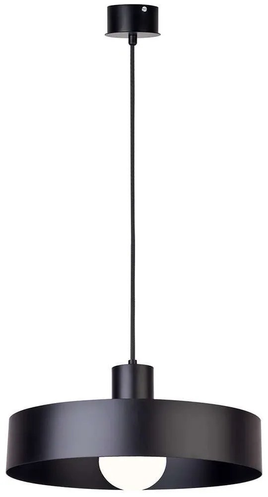 Φωτιστικό Οροφής Norton 4184801 35x180cm 1xE27 60W Black Viokef Metal