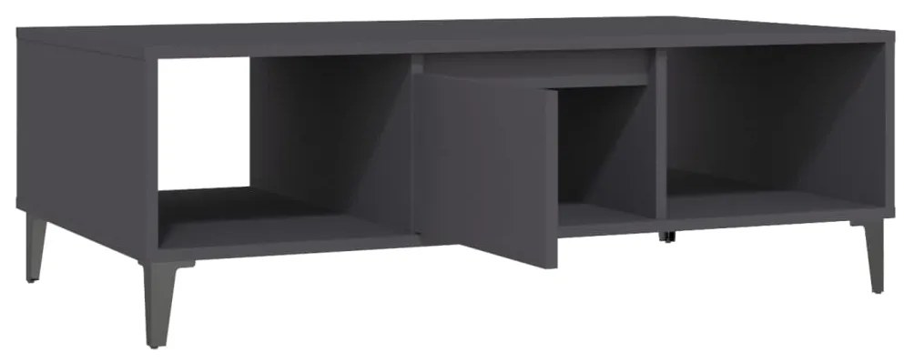 vidaXL Τραπεζάκι Σαλονιού Γκρι 103,5 x 60 x 35 εκ. από Επεξ. Ξύλο