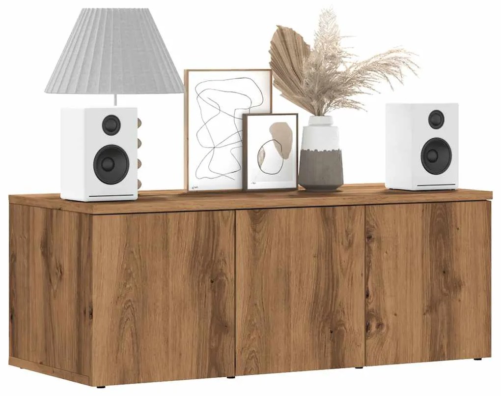 ντουλάπι τηλεόρασης vidaXL Artisan Oak 80x34x30 cm Κατασκευασμένο ξύλο