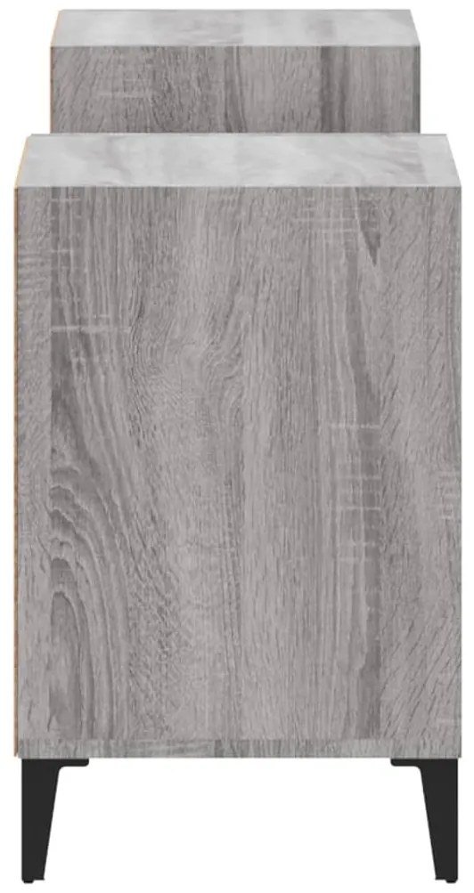 vidaXL Έπιπλο Τηλεόρασης Γκρι Sonoma 160x35x55 εκ. από Επεξεργ. Ξύλο