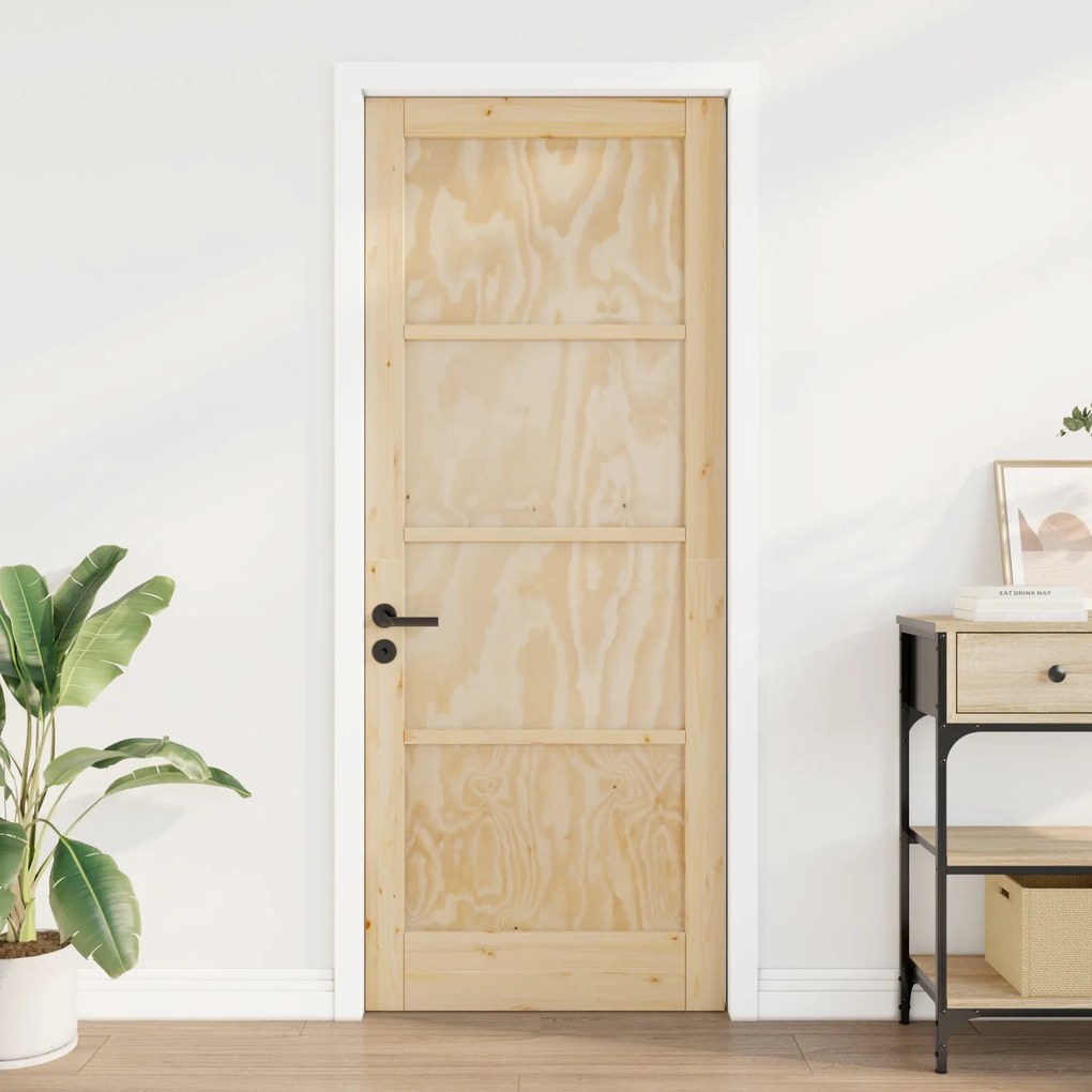 vidaXL Εσωτερική Πόρτα "ORKDAL" 93x211x4 cm Στερεού Ξύλου Πεύκου