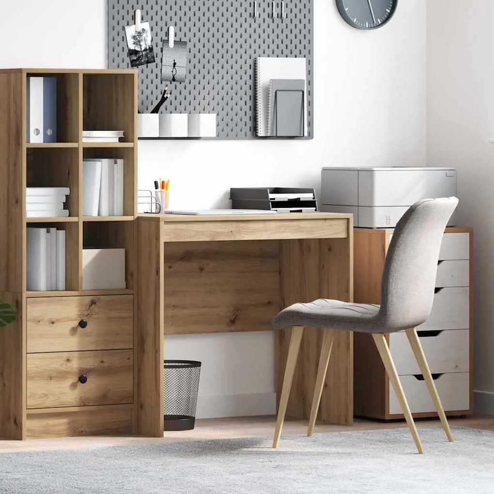 vidaXL Γραφείο artisan δρυς 80 x 50 x 76 εκ. Επεξεργασμένο ξύλο