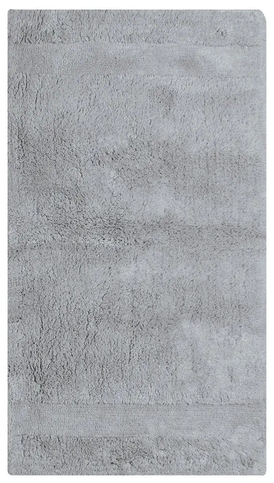 Πατάκι Μπάνιου Pierce 22 Silver Kentia 50X60 100% Βαμβάκι