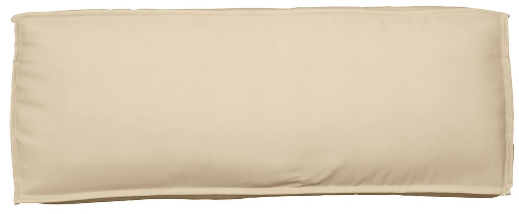 vidaXL Μαξιλάρι Πλάτης Μπεζ 120x40x12 εκ. Ύφασμα Oxford