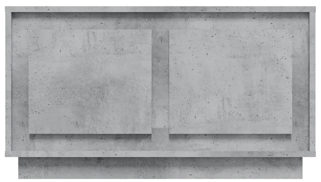 vidaXL Έπιπλο Τηλεόρασης Γκρι Σκυρ. 80x35x45 εκ. Επεξ. Ξύλο