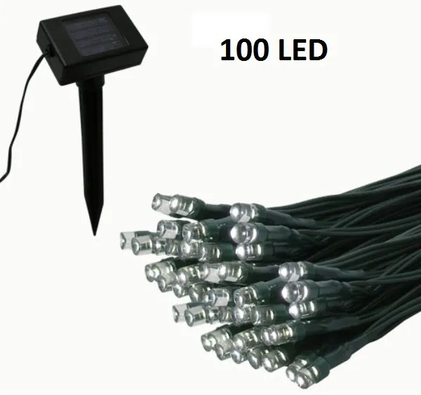 100 ηλιακά χριστουγεννιάτικα φωτάκια LED 0305 OEM