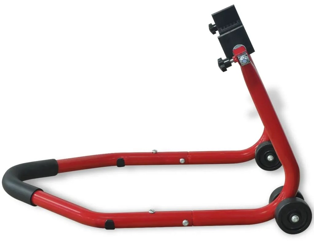 vidaXL Paddock Stand Πίσω Τροχού Μοτοσυκλέτας Κόκκινο