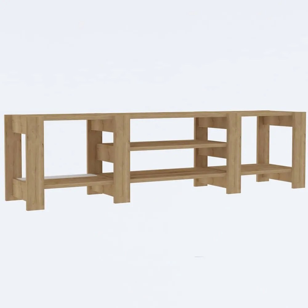 Έπιπλο Τηλεόρασης Technic 835PUQ4518 159,8x33,6x40cm Oak
