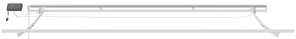 vidaXL Σκηνίτσα Αναδιπλούμενη Λευκό 400 x 300 εκ Ύφασμα και Ατσάλι